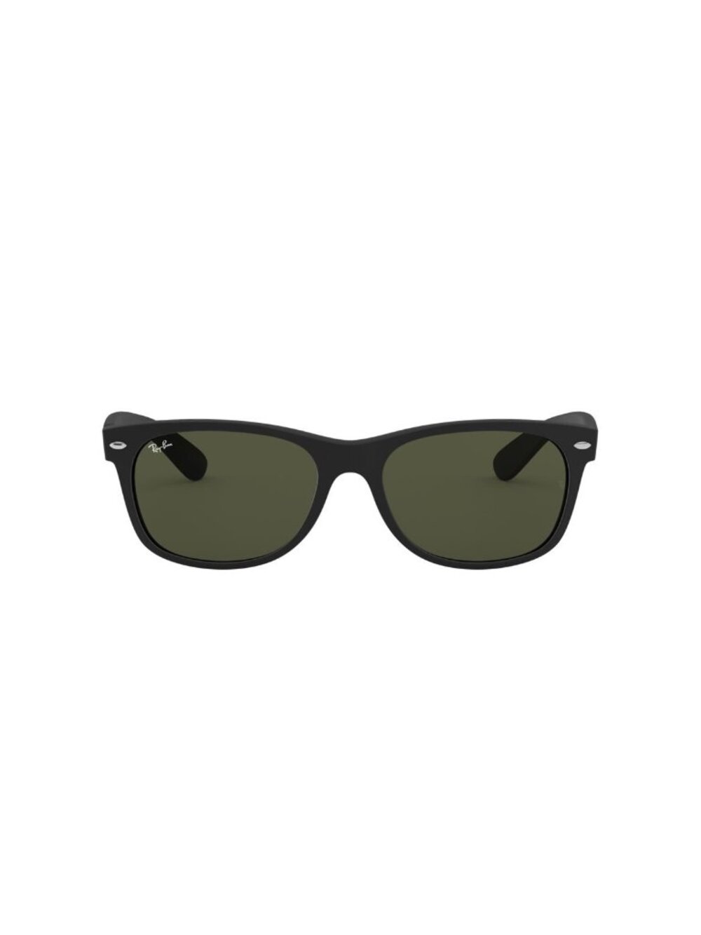 New Ray-Ban Unisex Sunglasses Black Square Green Lens Injected Frame Ray Ban 622
